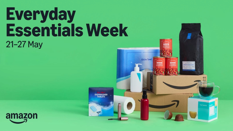 亚马逊英国推出“Everyday Essentials Week”促销活动