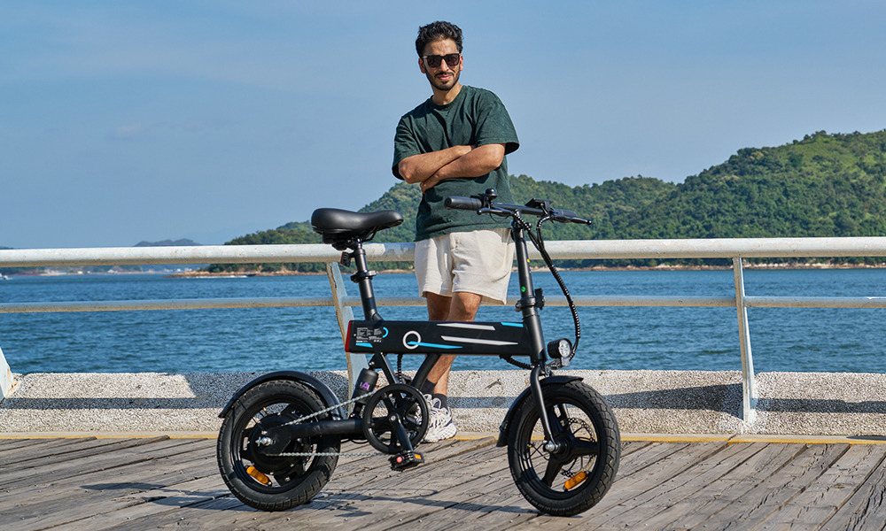 >EBike1 电动自行车 续航30-40KM 可折叠电动自行车