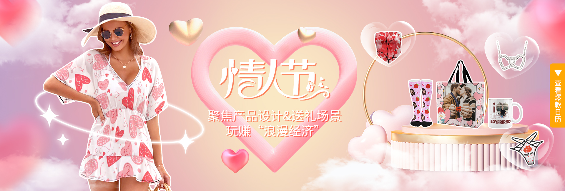 跨境电商如何在Q1礼品经济实现增长？关注“情人节”的过亿流量！