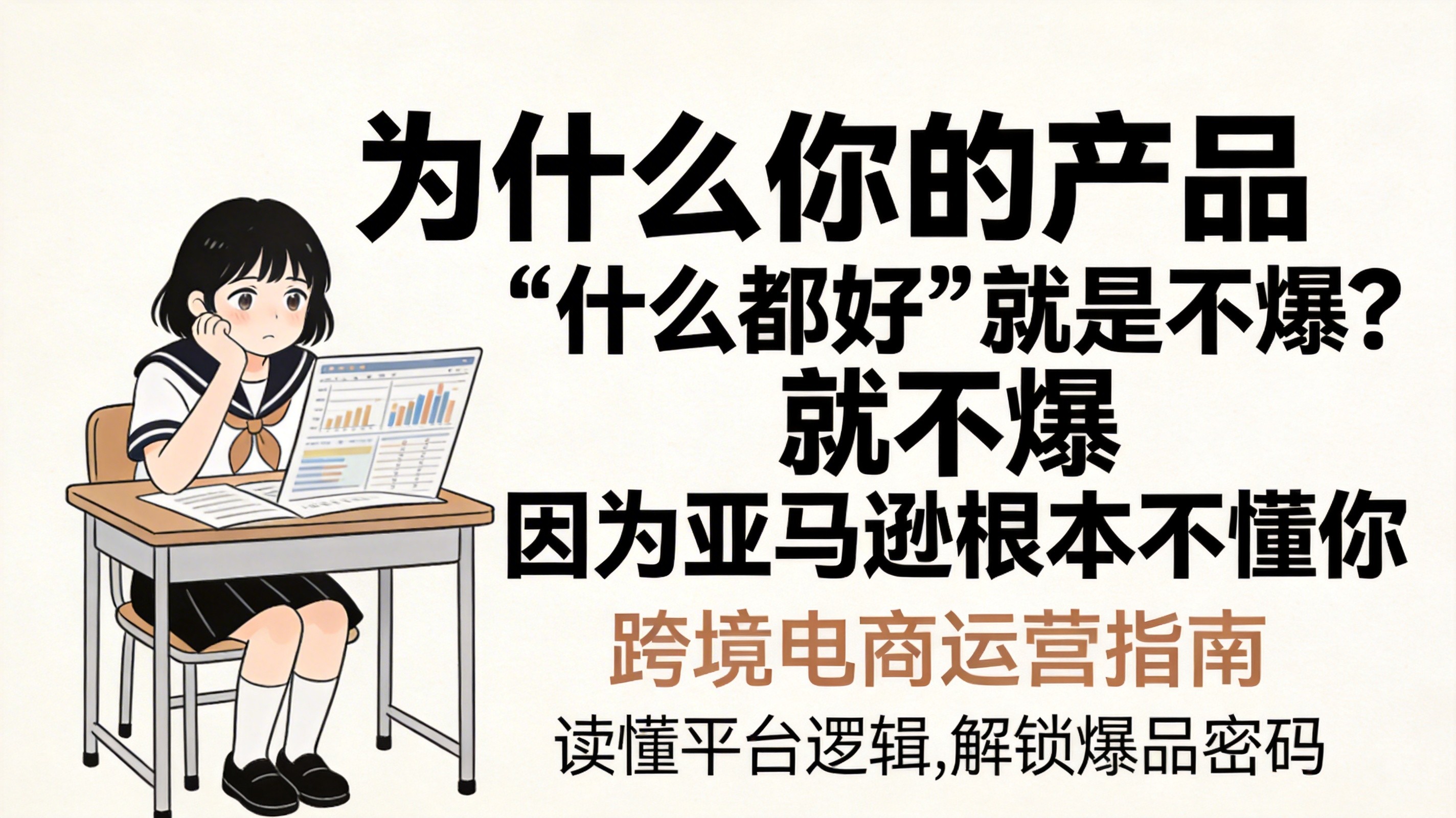 为什么你的产品“什么都好”就是不爆？因为亚马逊根本不懂你