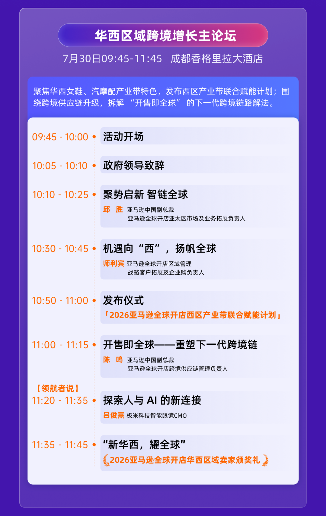 图片[3]-智启全球生意，亚马逊双城卖家大会来袭-58电商