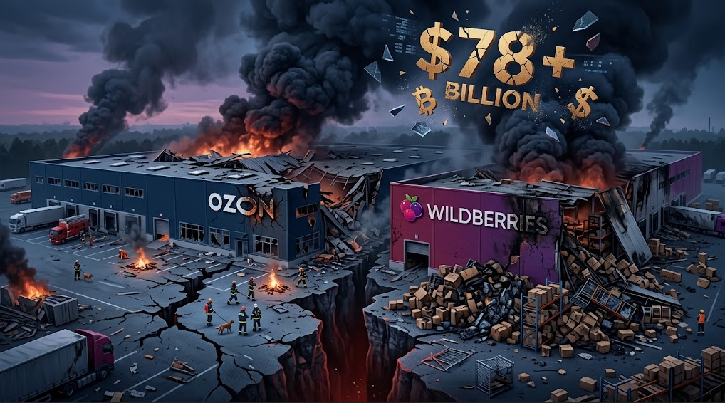 Wildberries、Ozon再次遇袭，损失或超78亿美元